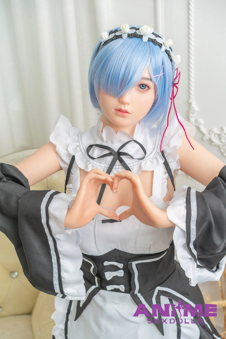 Blue Hair Anime Real Sex Doll-Jessica (4)