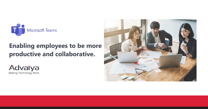 Enabling employees to be more productive and collaborative.