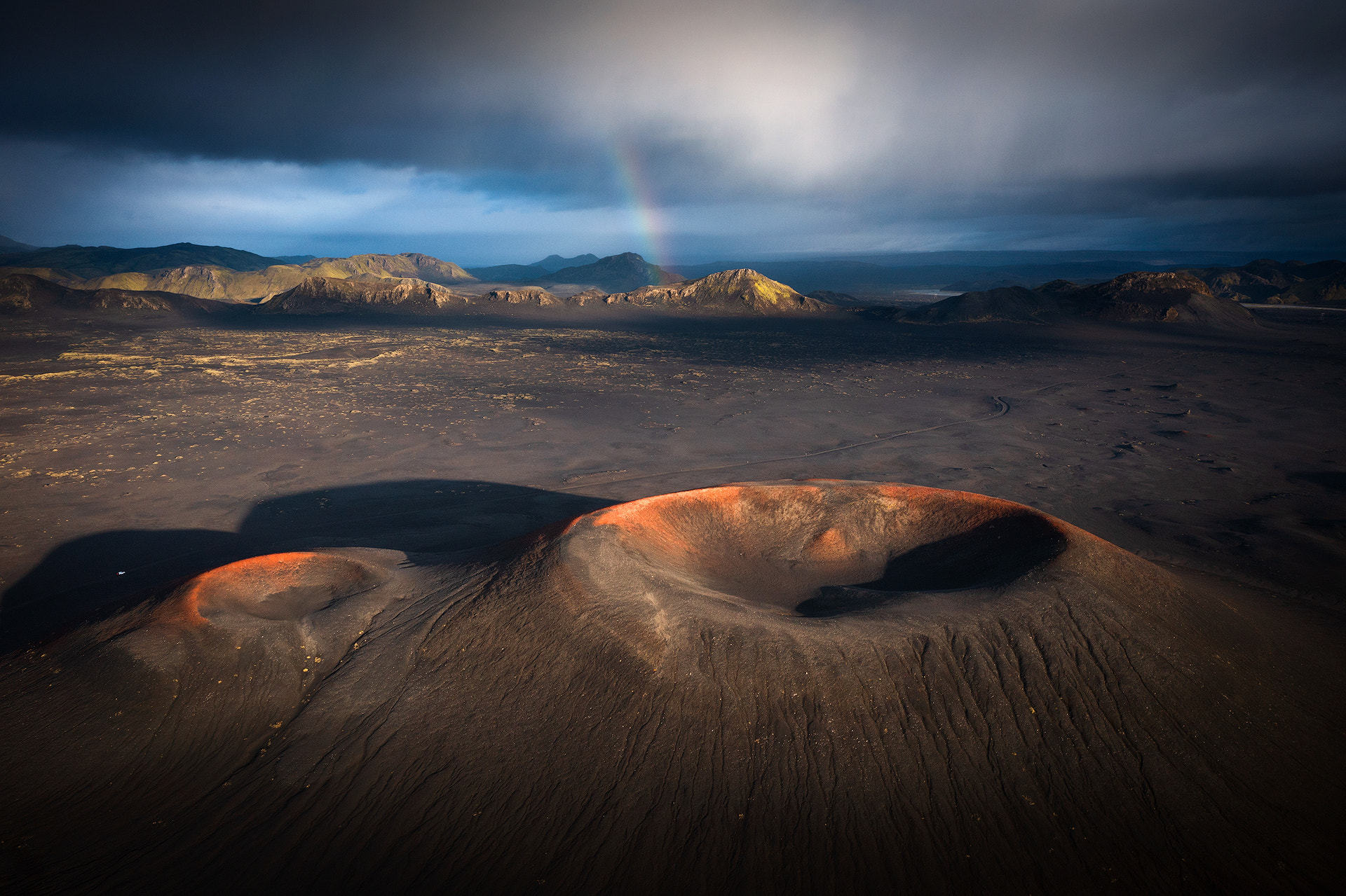 Red craters, Iceland by Sven Broeckx / 500px