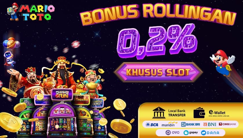 Bonus Rollingan Khusus Slot Online Gacor