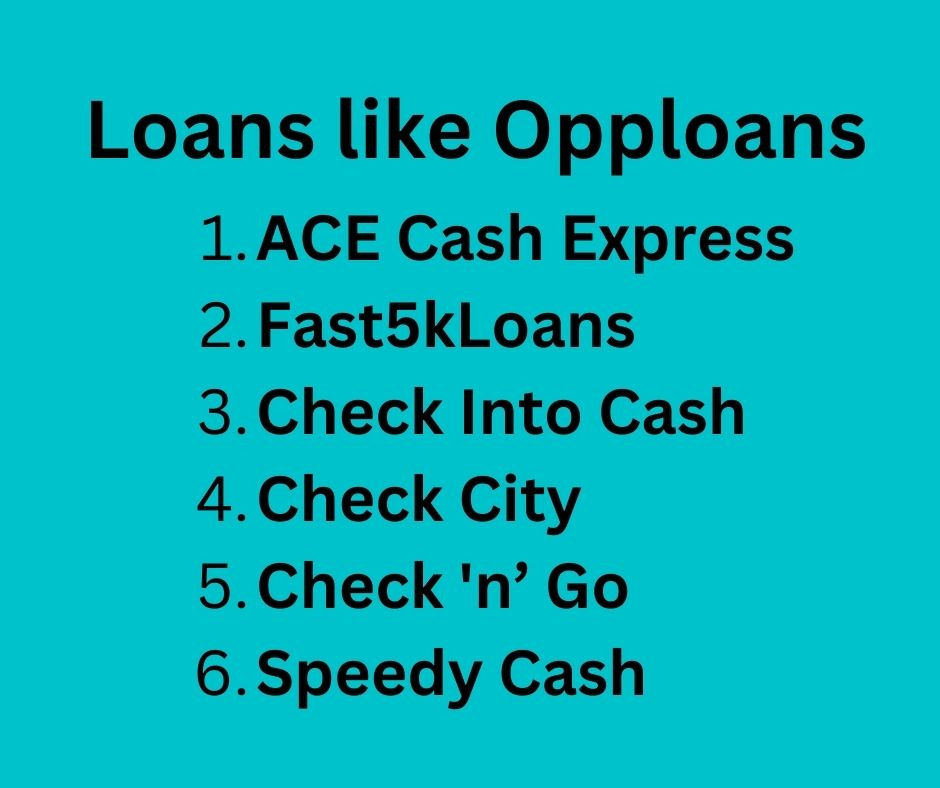 Loans like Opploans