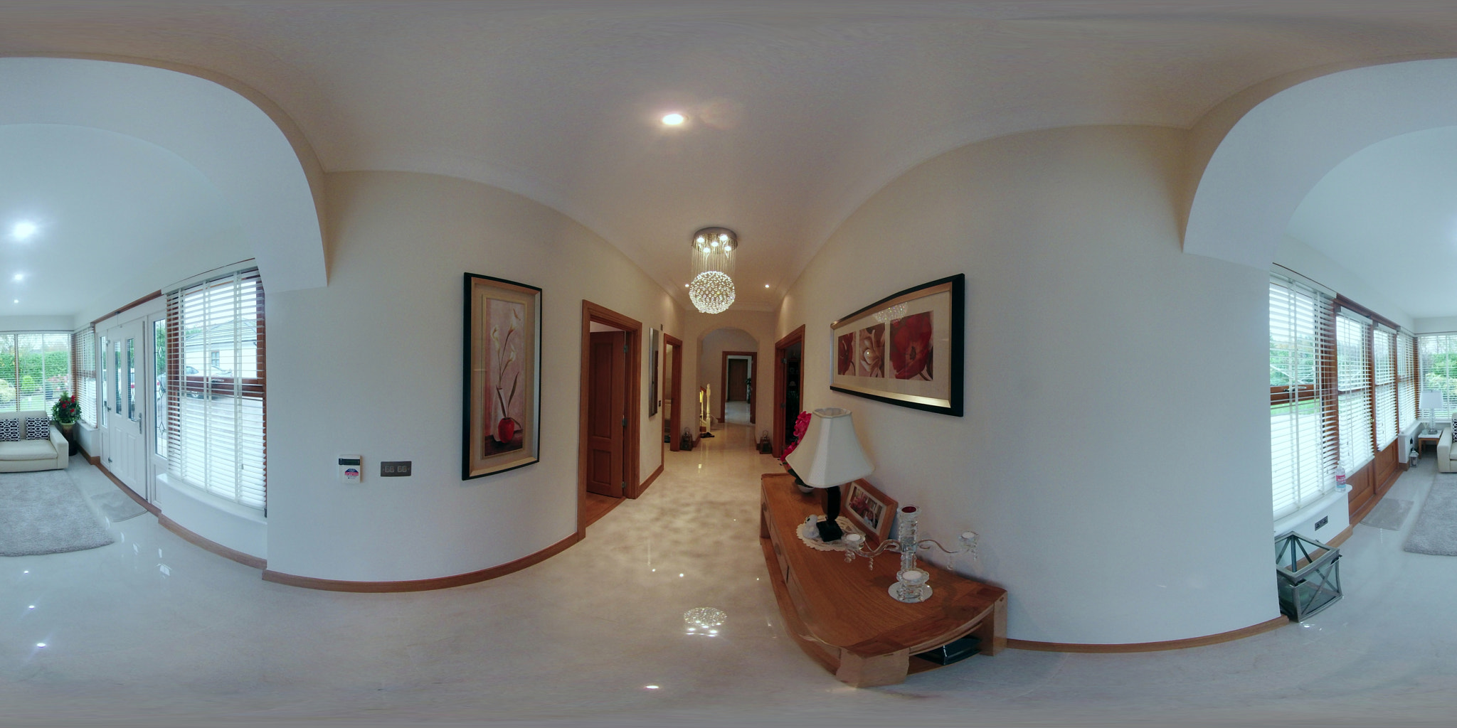 Interior of property. Equirectangular 360