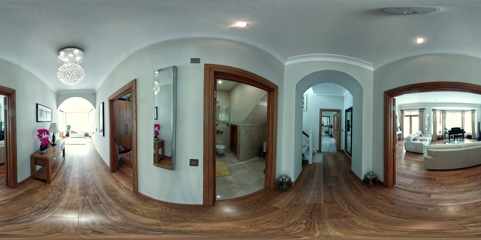 Interior of property. Equirectangular 360