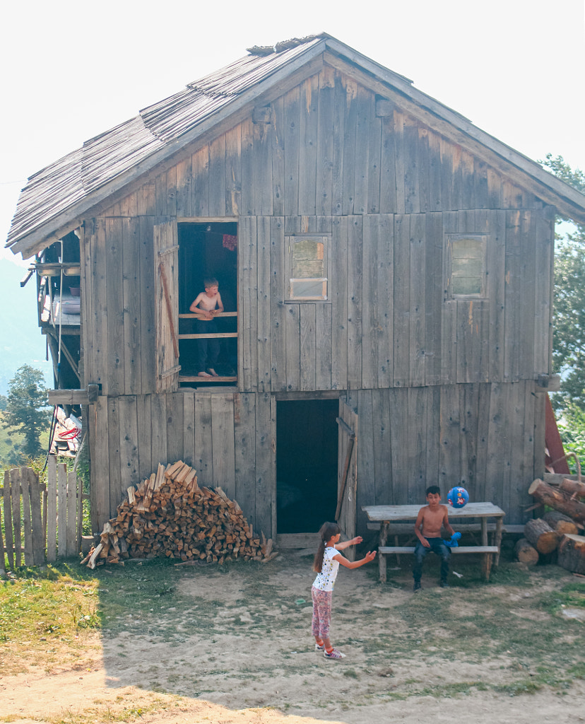 Woman in a lifeguard hut by Nika Pailodze on 500px.com