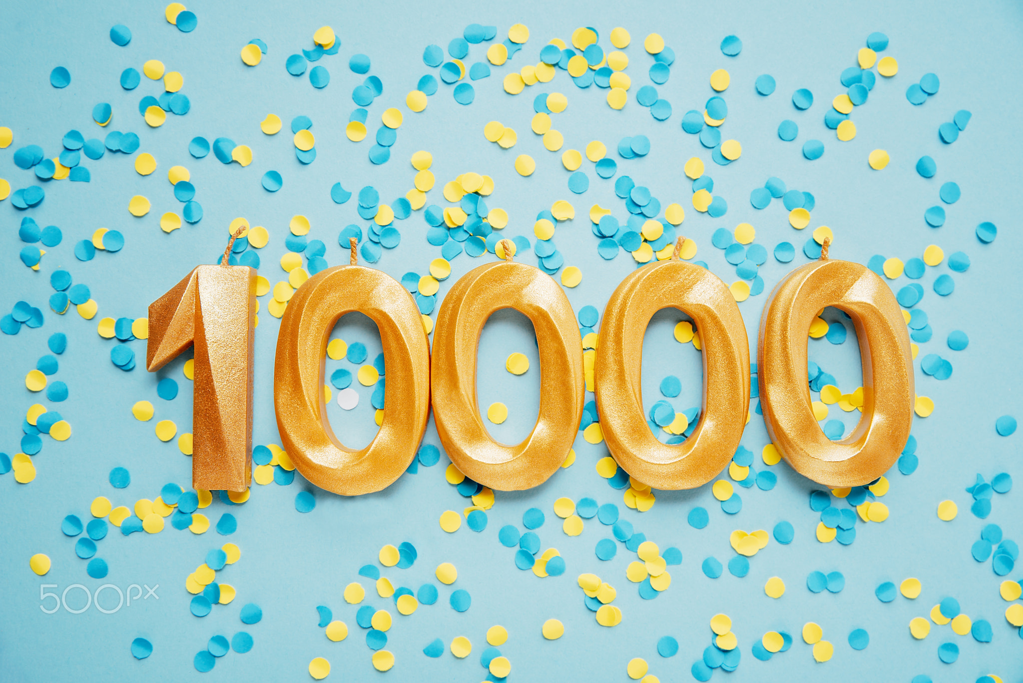 10000 followers card. Template for social networks, blogs. followers