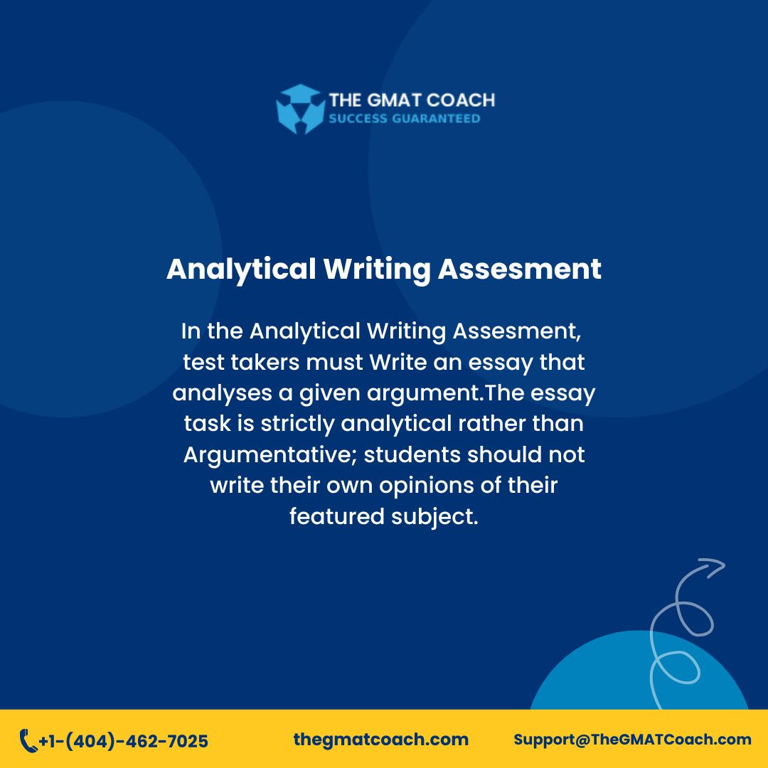 Analytical Writing Assessment - The GMAT Coach