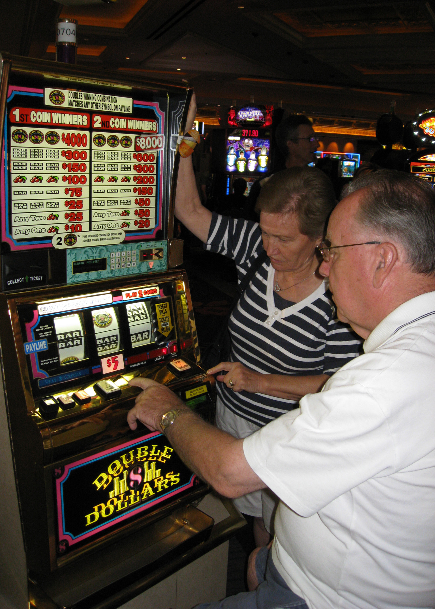 high stake slot machines, Las Vegas