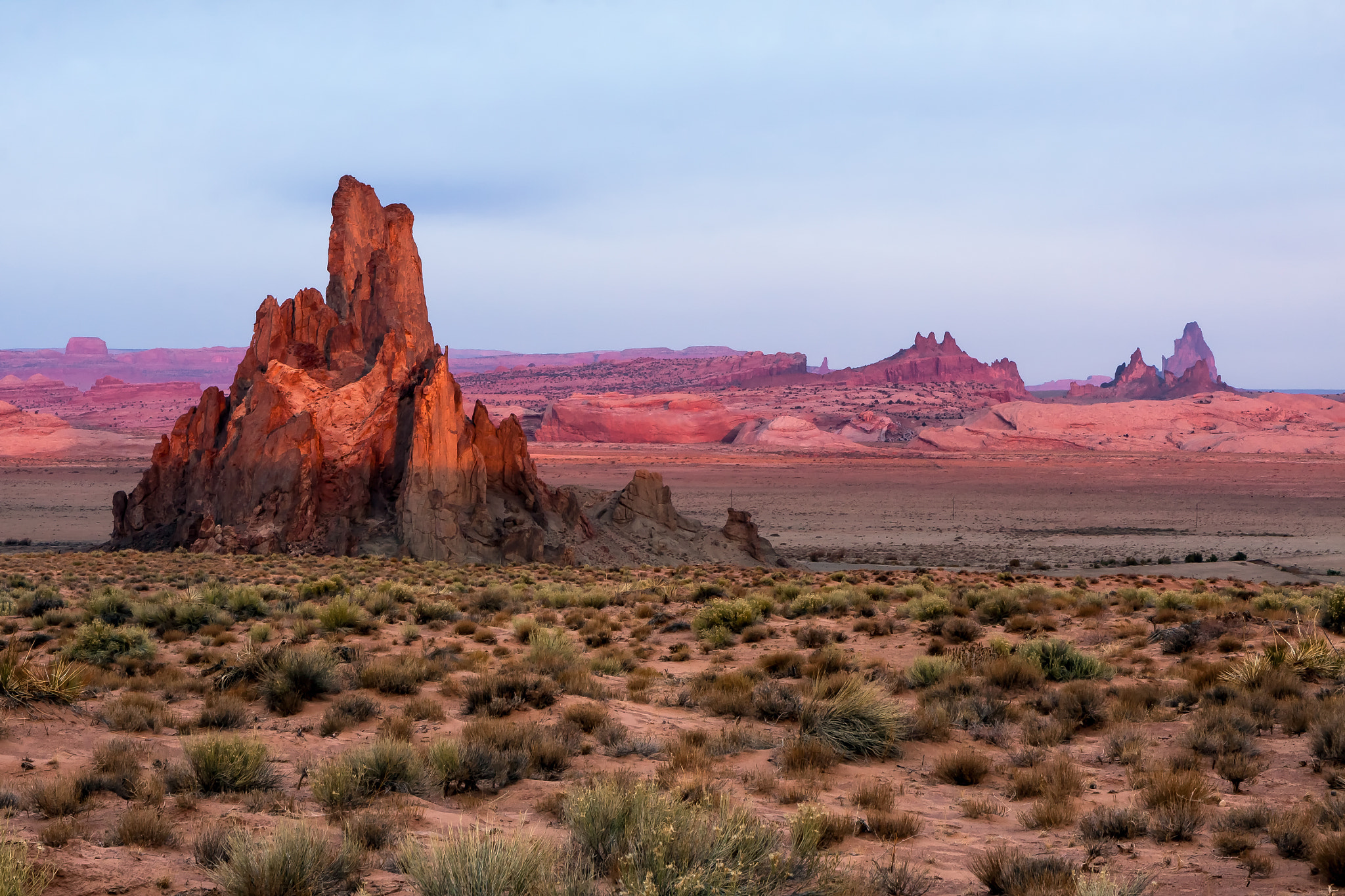 Church Rock near Kayenta Arizona