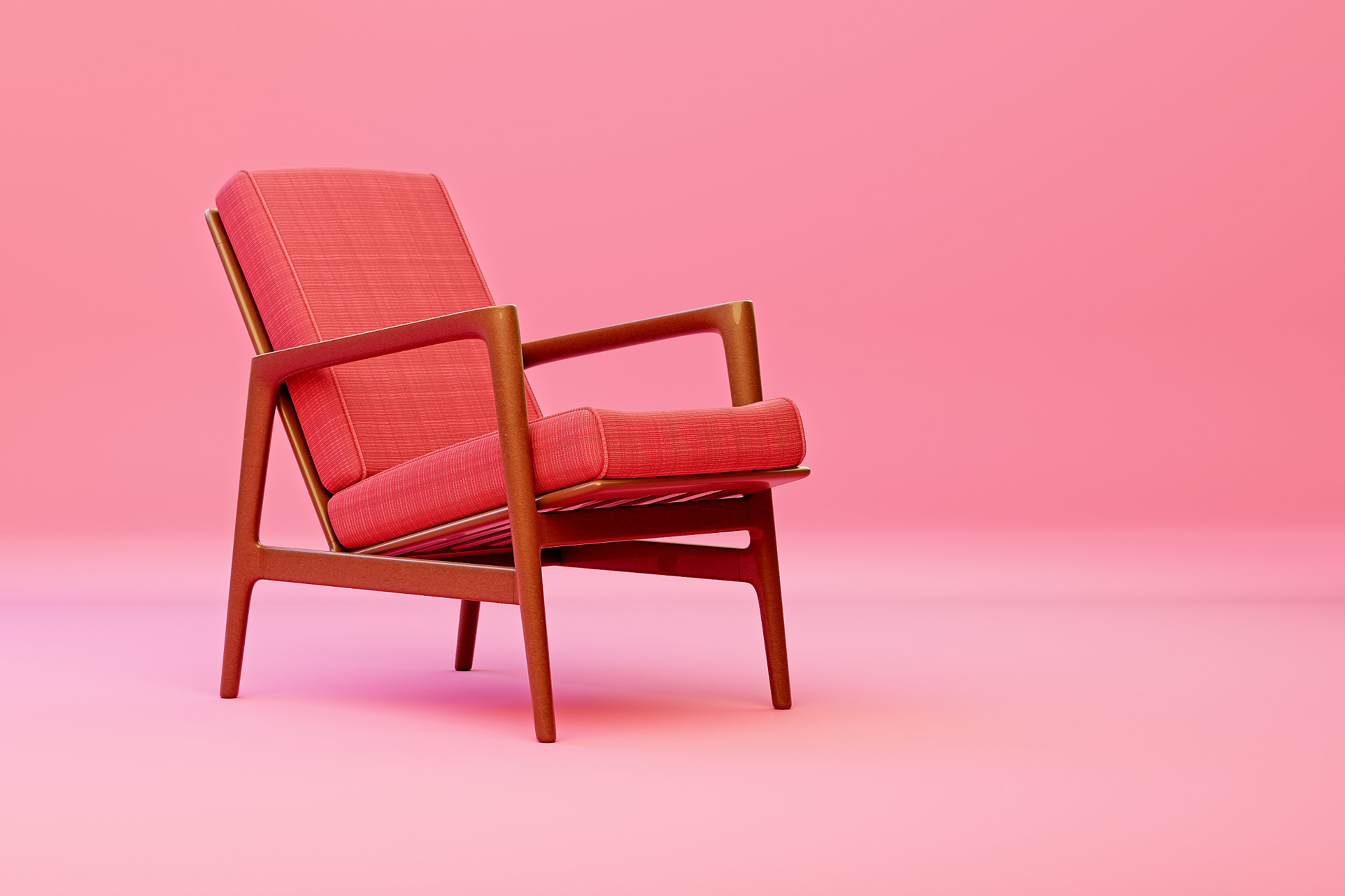 magenta scandinavian chair 01