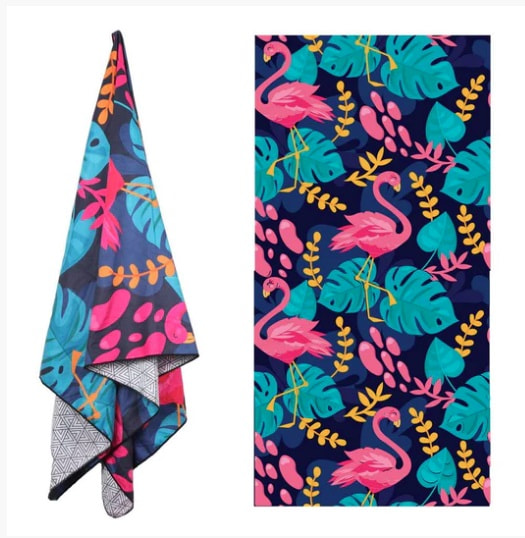 .Yoga Beach Towel | Trulydecorative.com