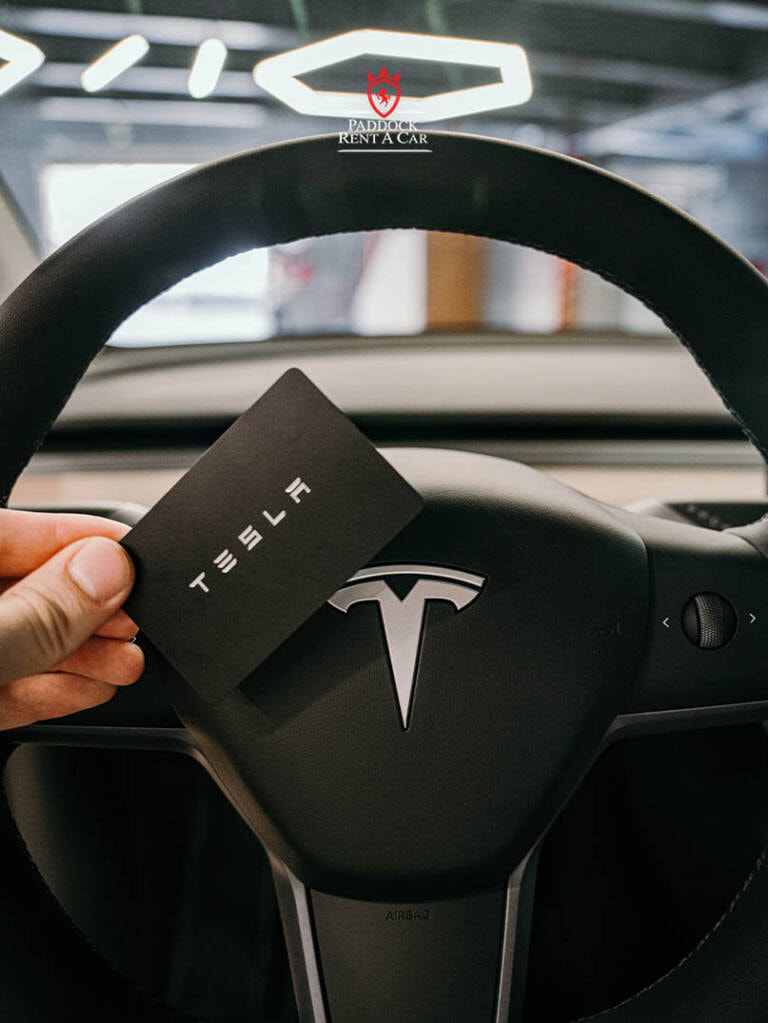 rent tesla dubai
