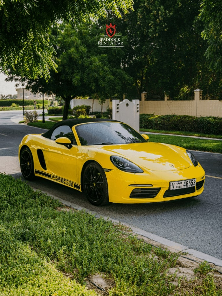 rent a porsche dubai