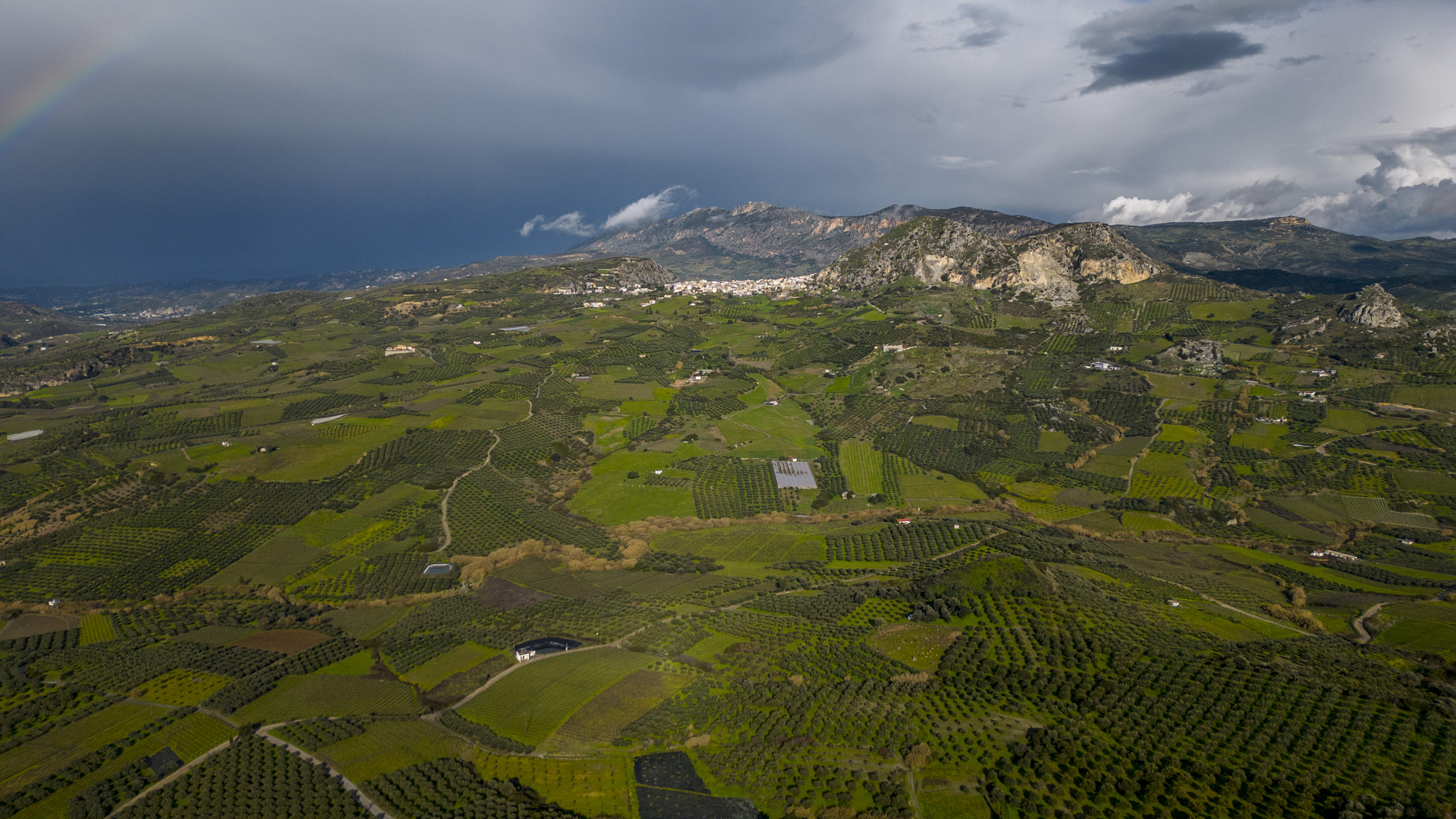 Profitis Ilias Village and the castle of Roka by Antonis Androulakis on 500px.com