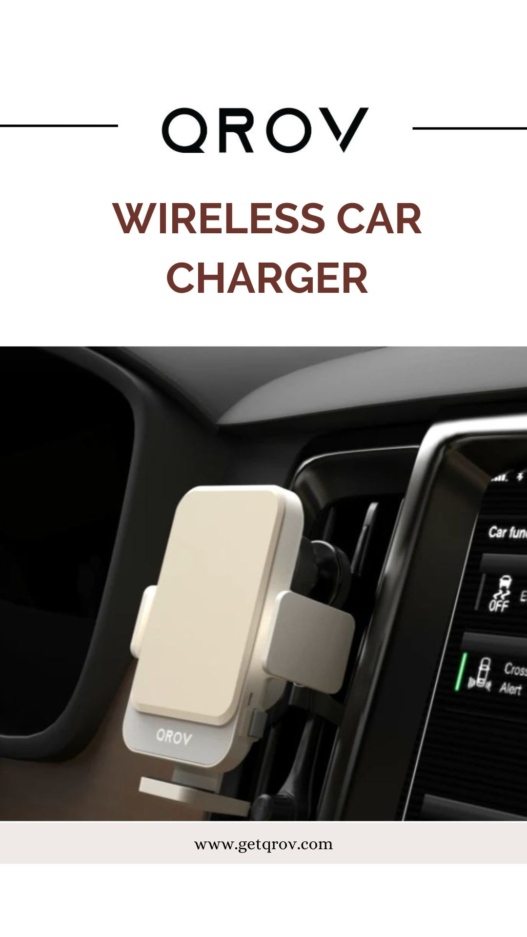 QROV- Wireless Car Charger - Order Now