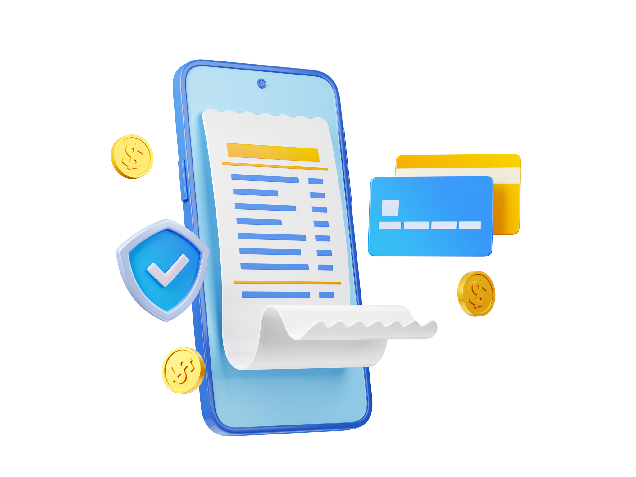 Online payment security concept