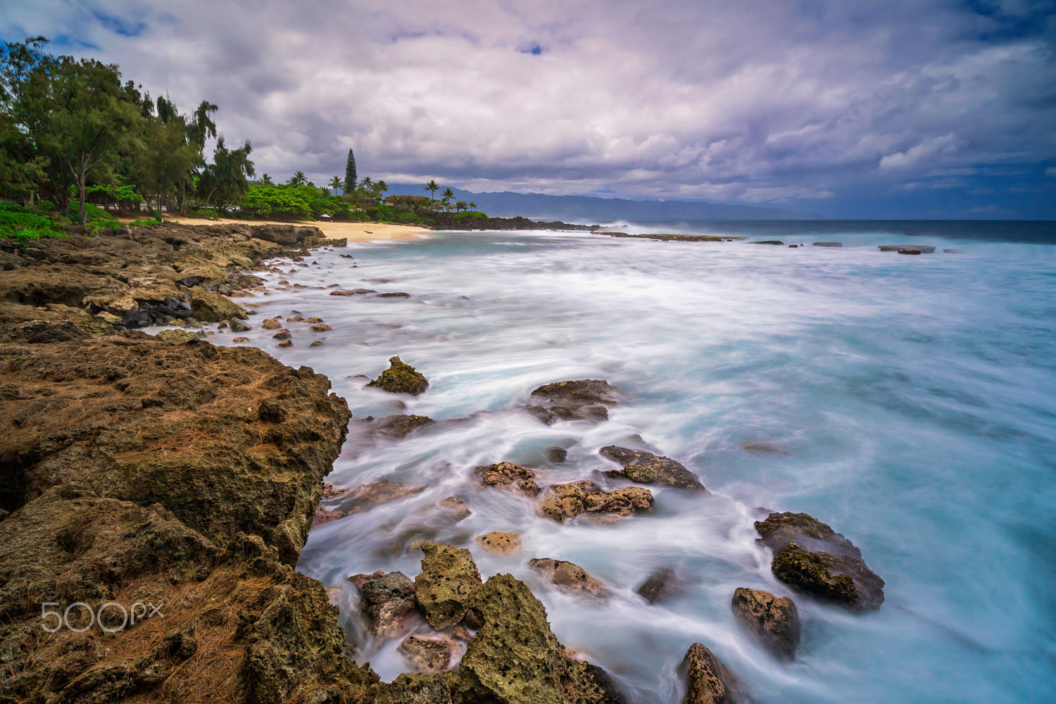 Three Tables Beach, North Shore Oahu by Warren Ishii / 500px