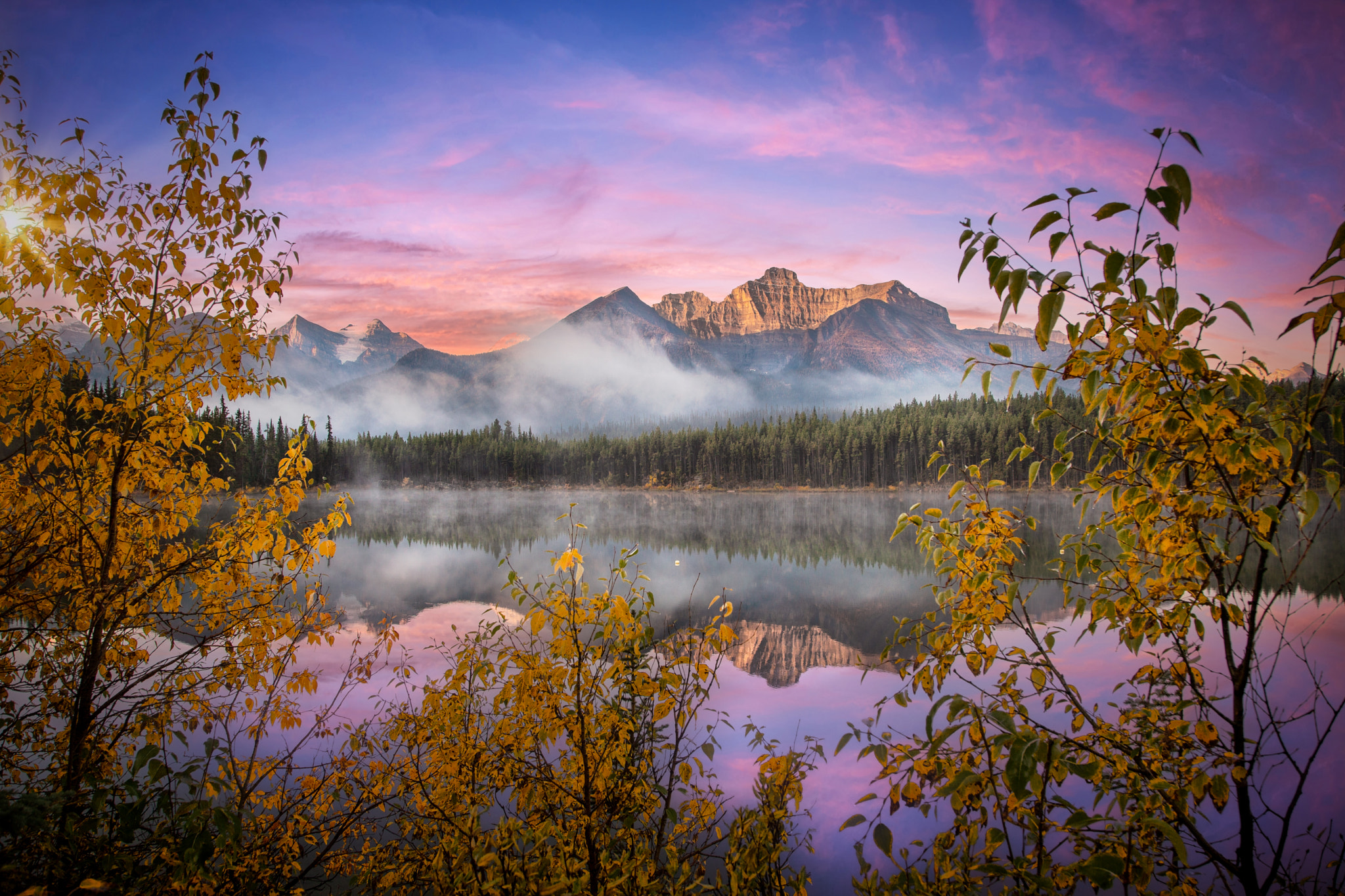 Autumn in Banff National Park by Perry Hoag / 500px