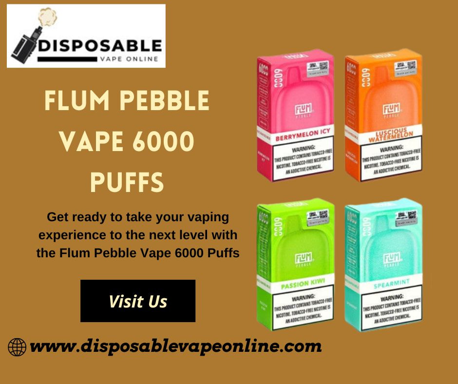 Flum Pebble Vape 6000 Puffs