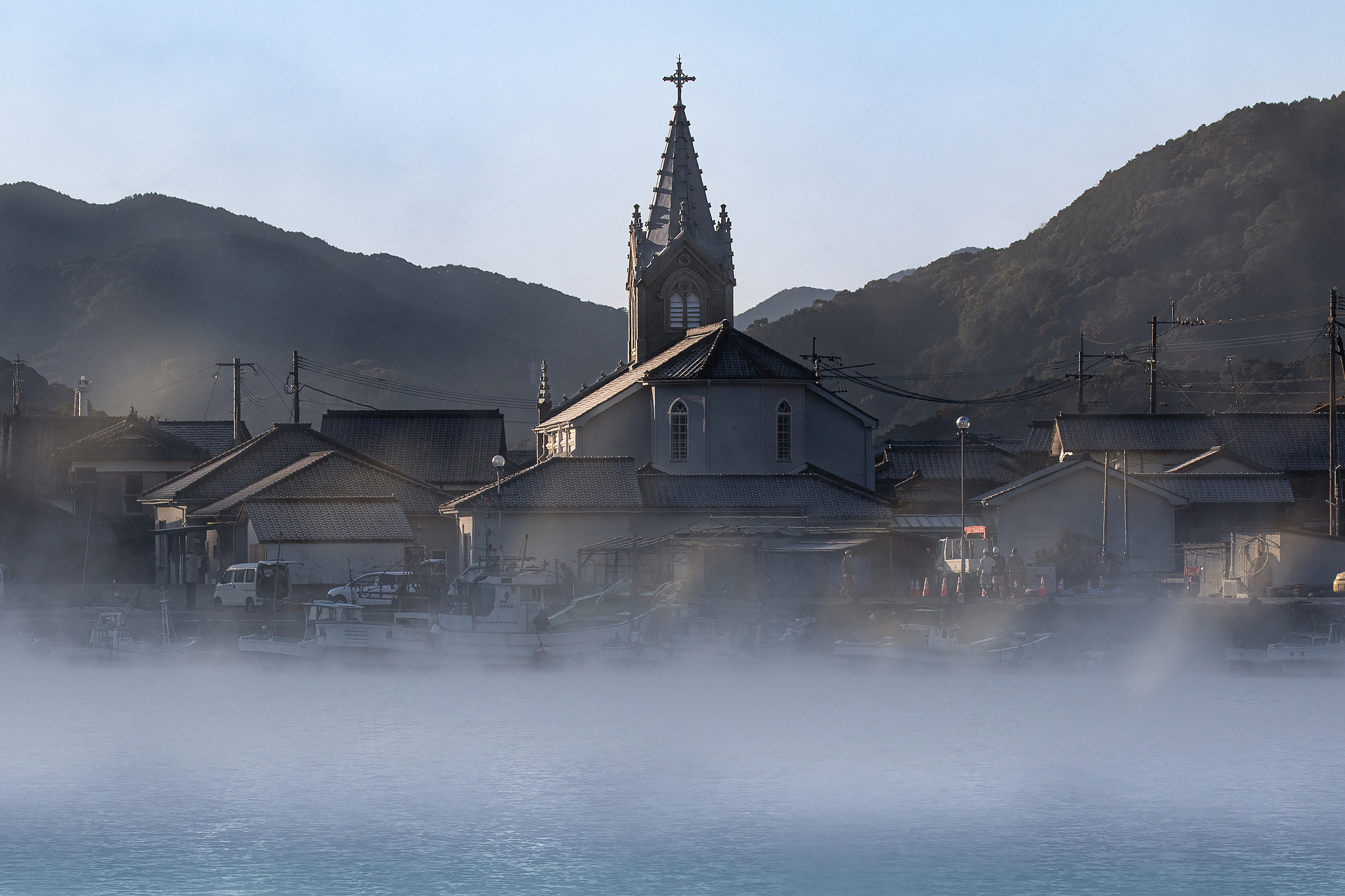 View of church against sky