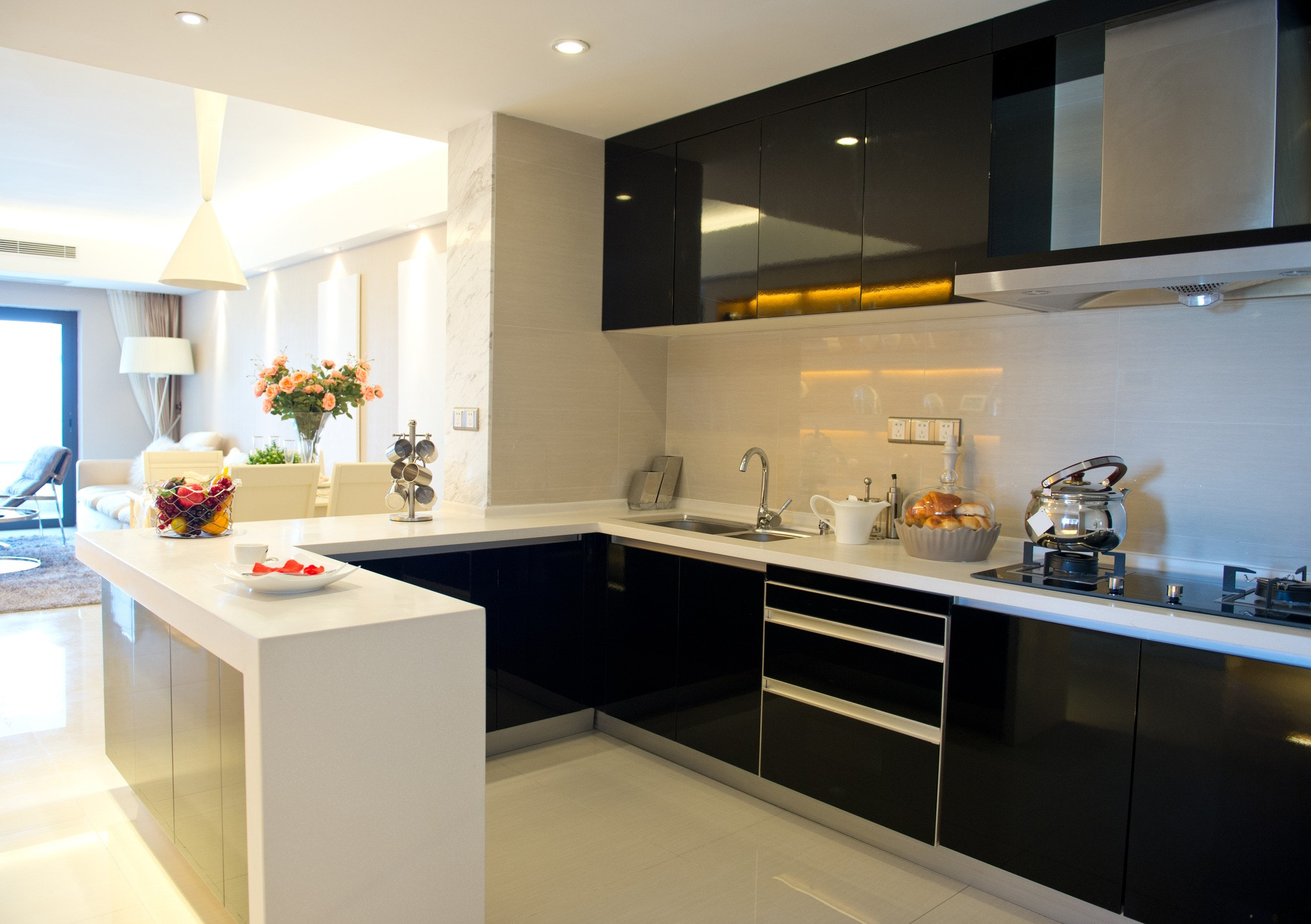 Modular Kitchen Designs Bangalore, Kitchen interiors Bangalore, Purva Streaks