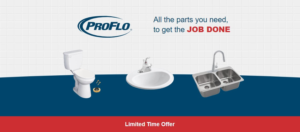 Sale on the Proflo Complete Toilet, Bathroom, and Kitchen Set - Wolseley Express