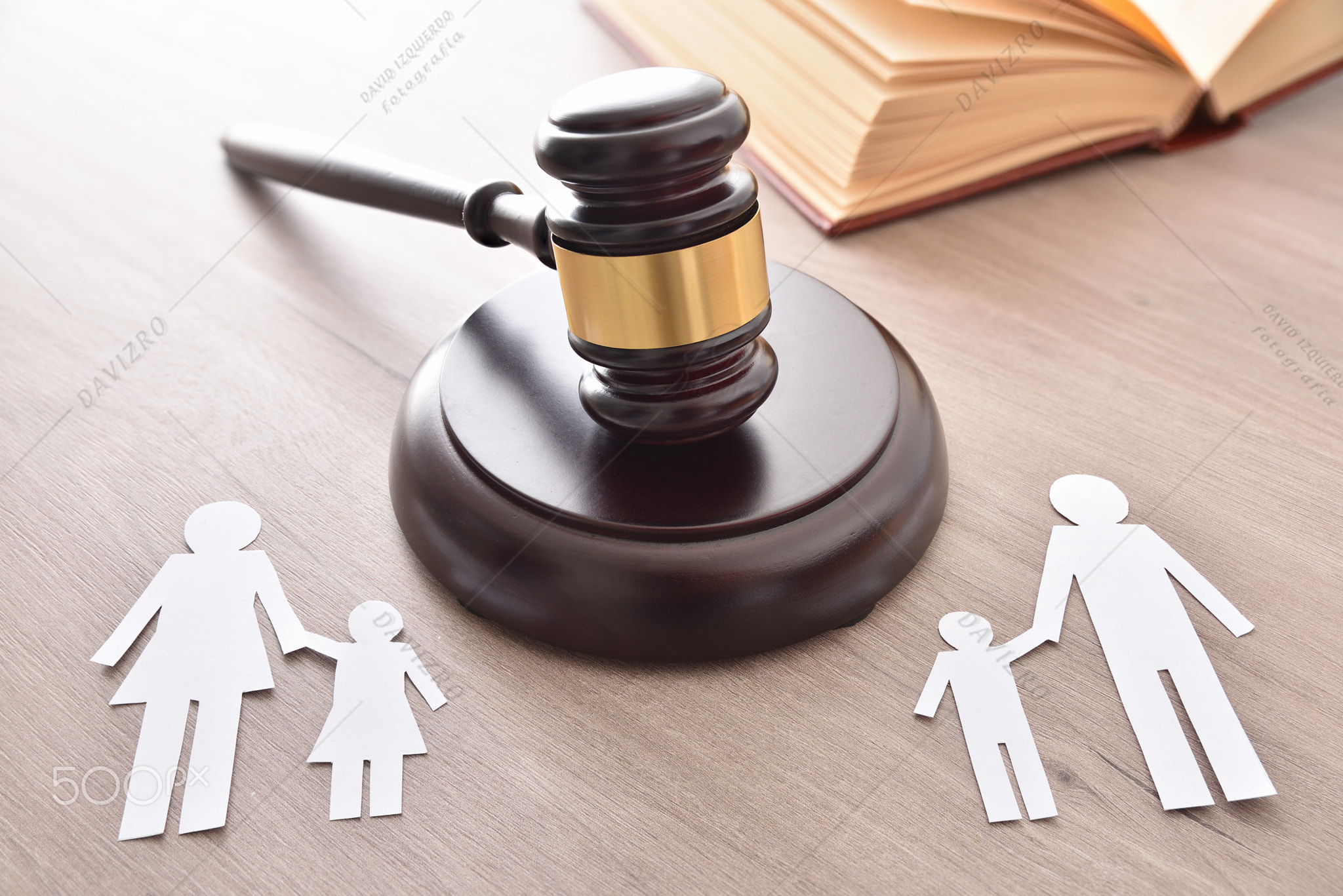 Conflict agreement for the custody of children in a divorce