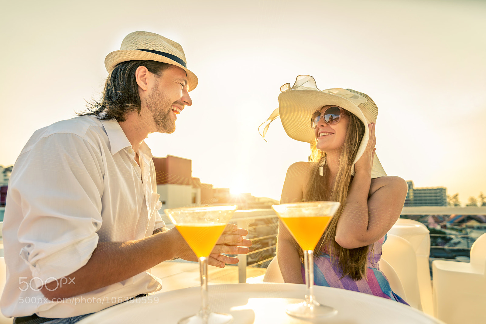 Nikon D610 sample photo. Couple drinking cocktails at photography