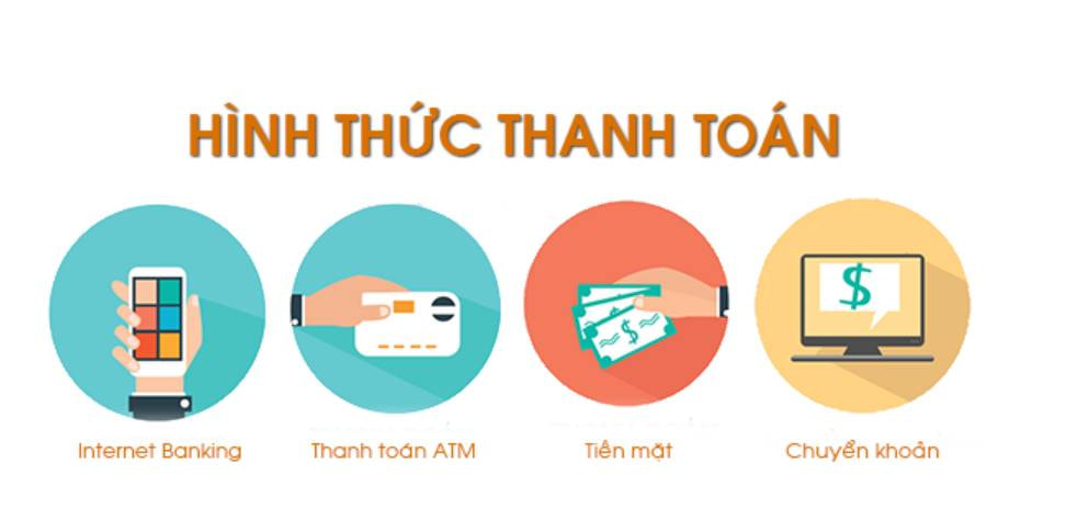 Phương thức thanh toán đa dạng