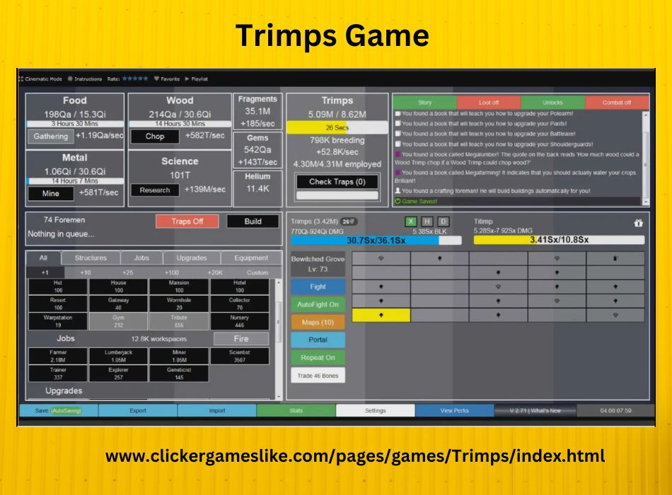 Trimps Game | Games Like Trimps