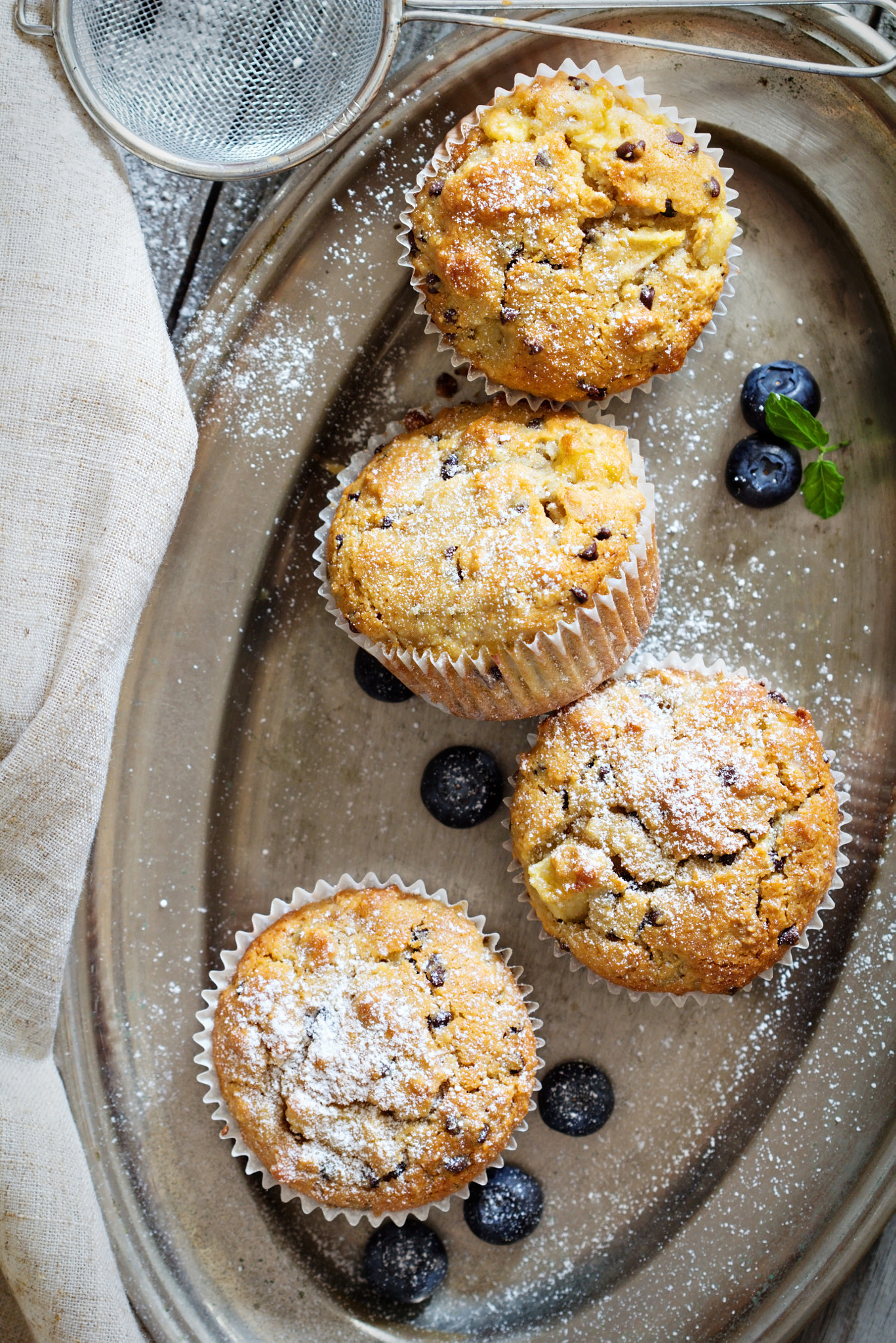 Gluten free almond and oat muffins