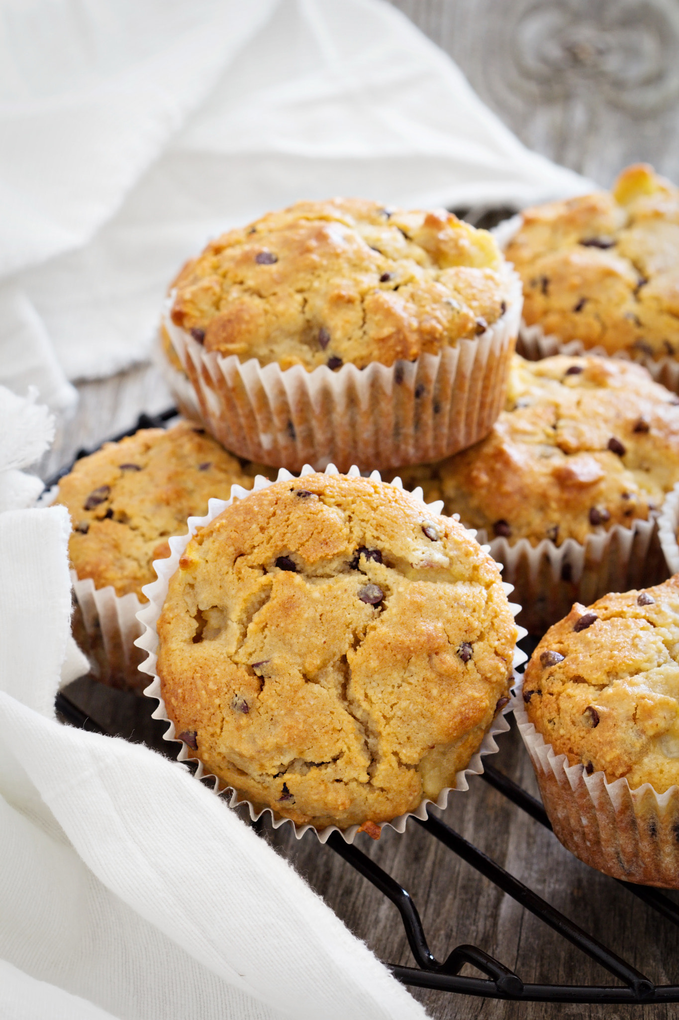 Gluten free almond and oat muffins