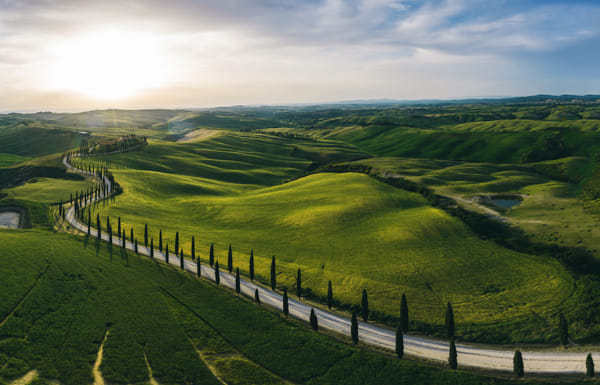 Tuscany Panorama by Bahadir Sansarci on 500px.com