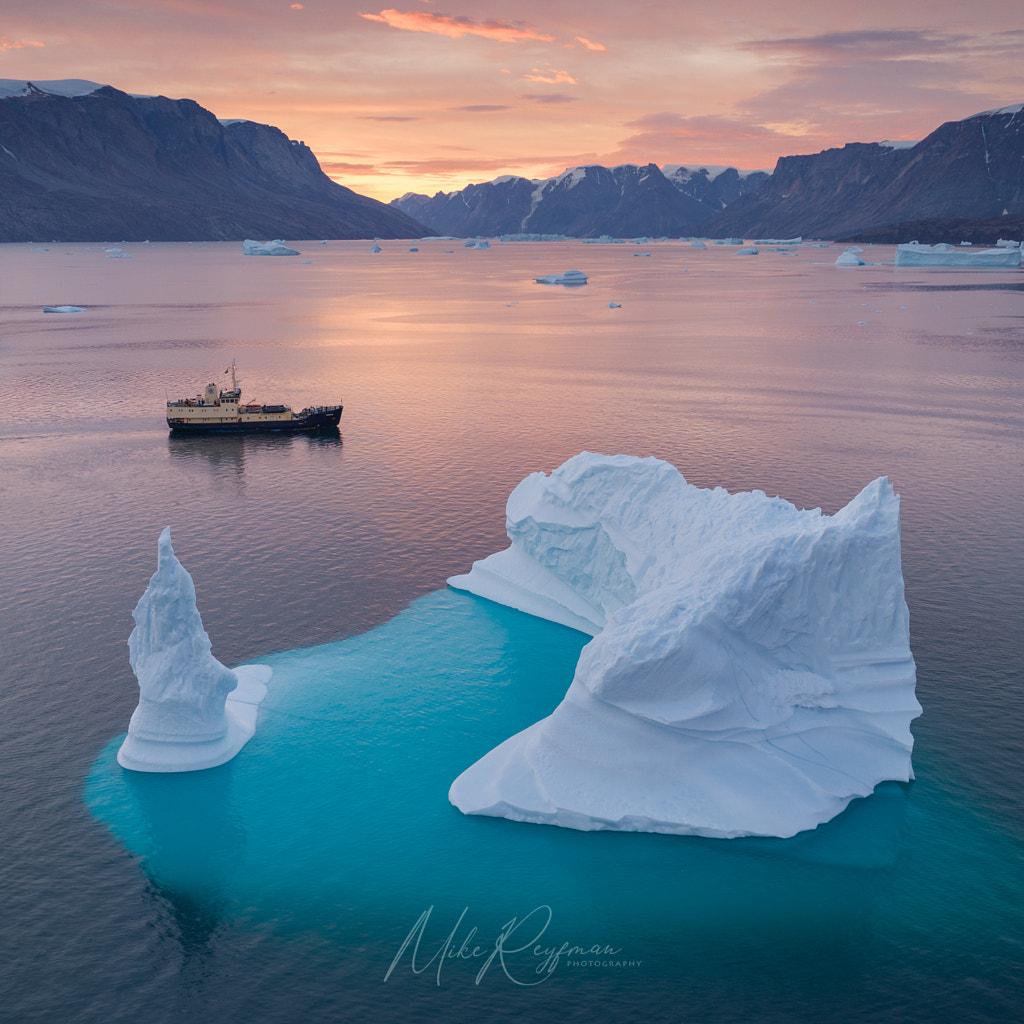 Ice Studies (#25). Scoresby Sund, Greenland by Mike Reyfman / 500px