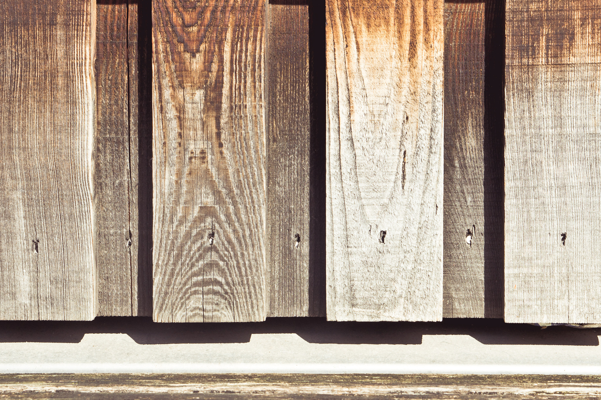 Wooden wall