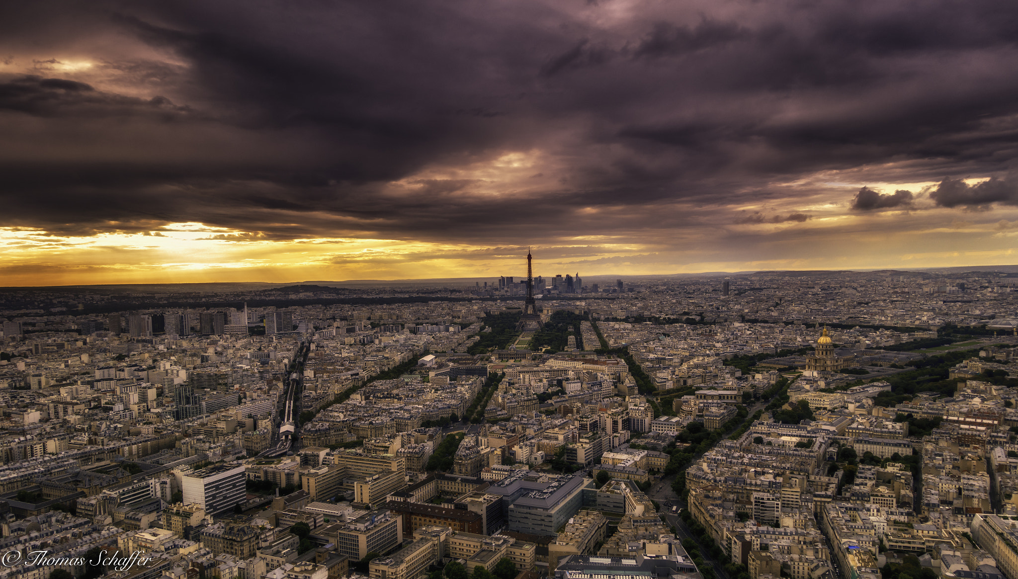 Paris from Above by Thomas Pulse / 500px