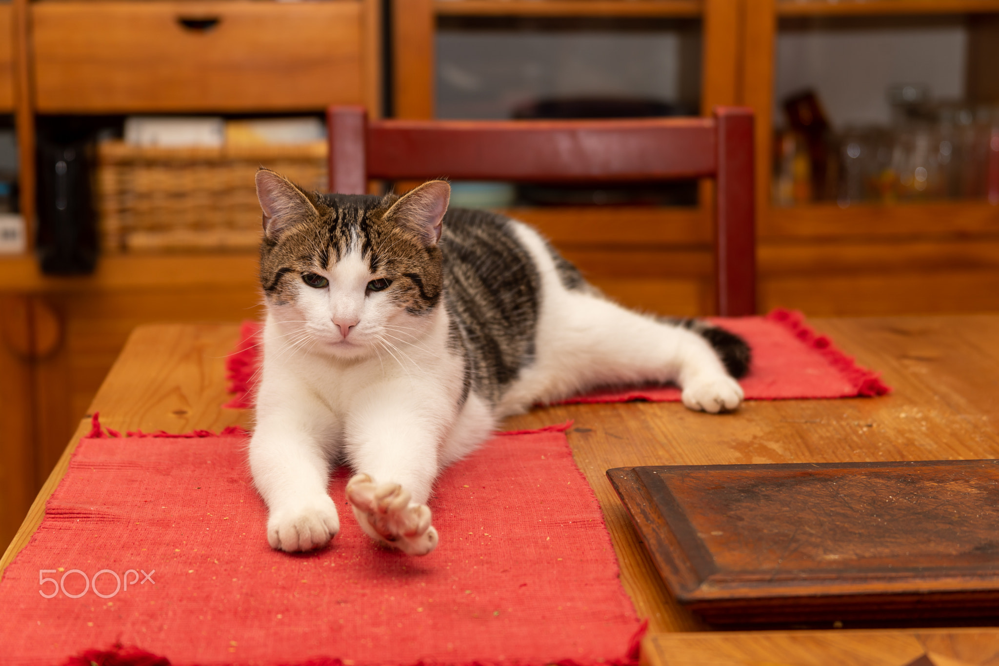 While waiting for supper... (I'm at home, so I do what I want! )