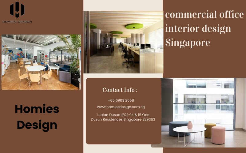 Best Services Commercial Office Interior Design in Singapore