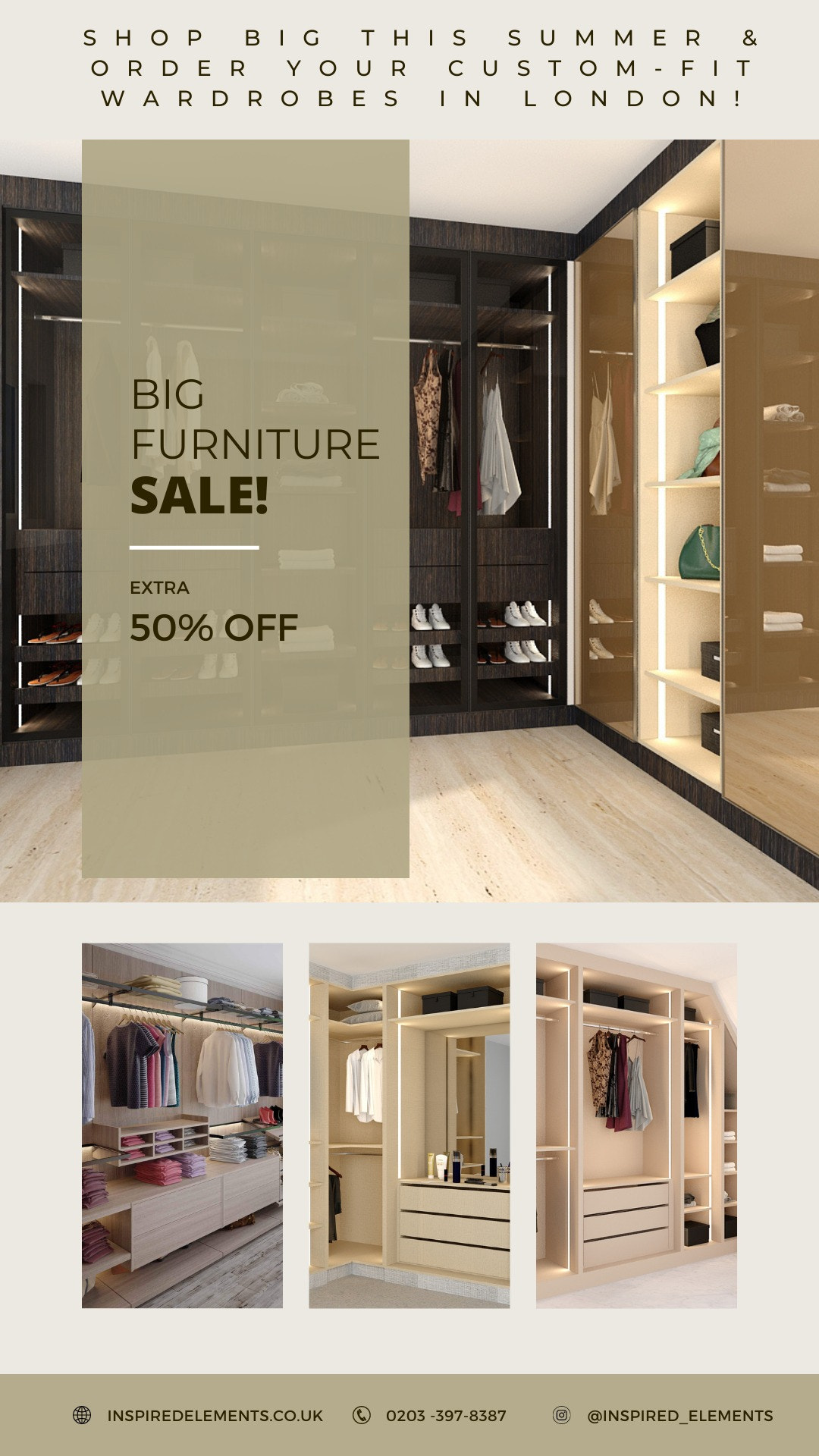 Big Home Furniture Sale in London! Inspired Elements