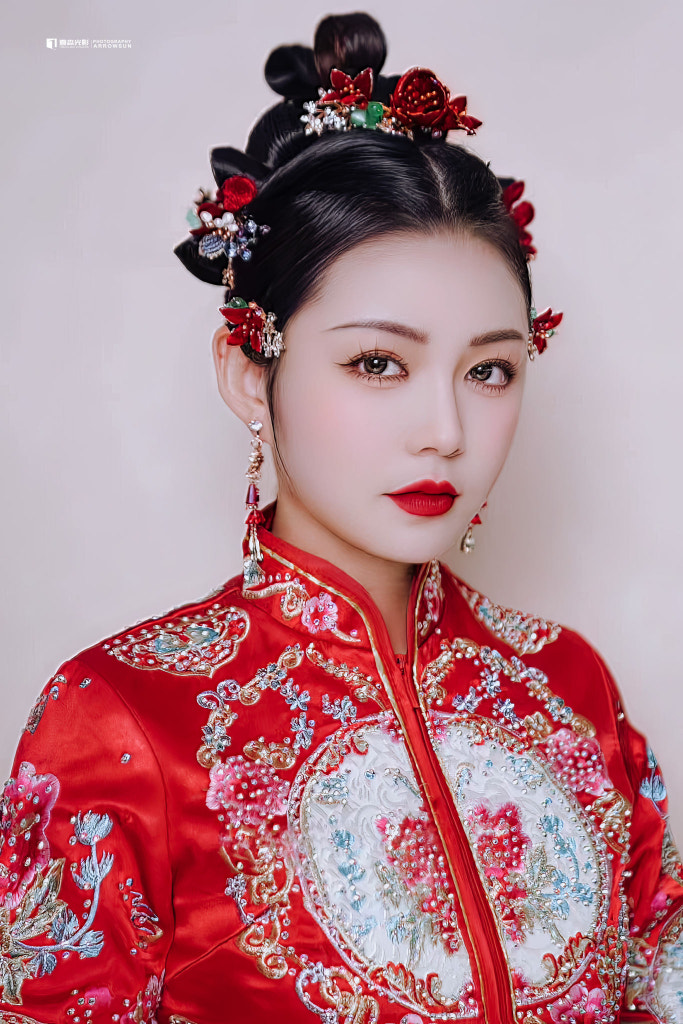 Chinese Bride Makeup By Arrowsun孫弋/ 500Px