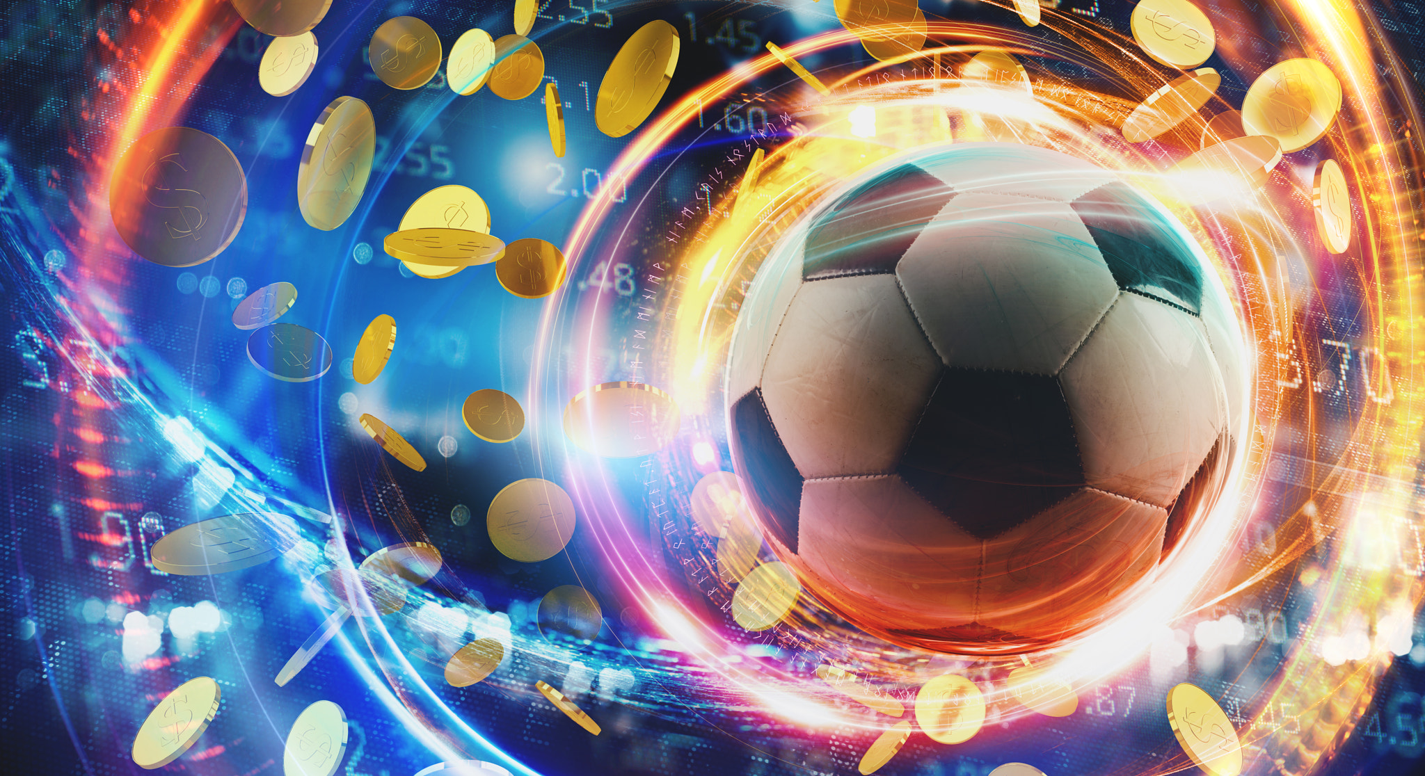 Online bet and analytics and statistics for soccer game