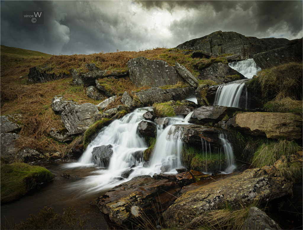 Ellan Valley Waterfall. by Vince Miles winter / 500px