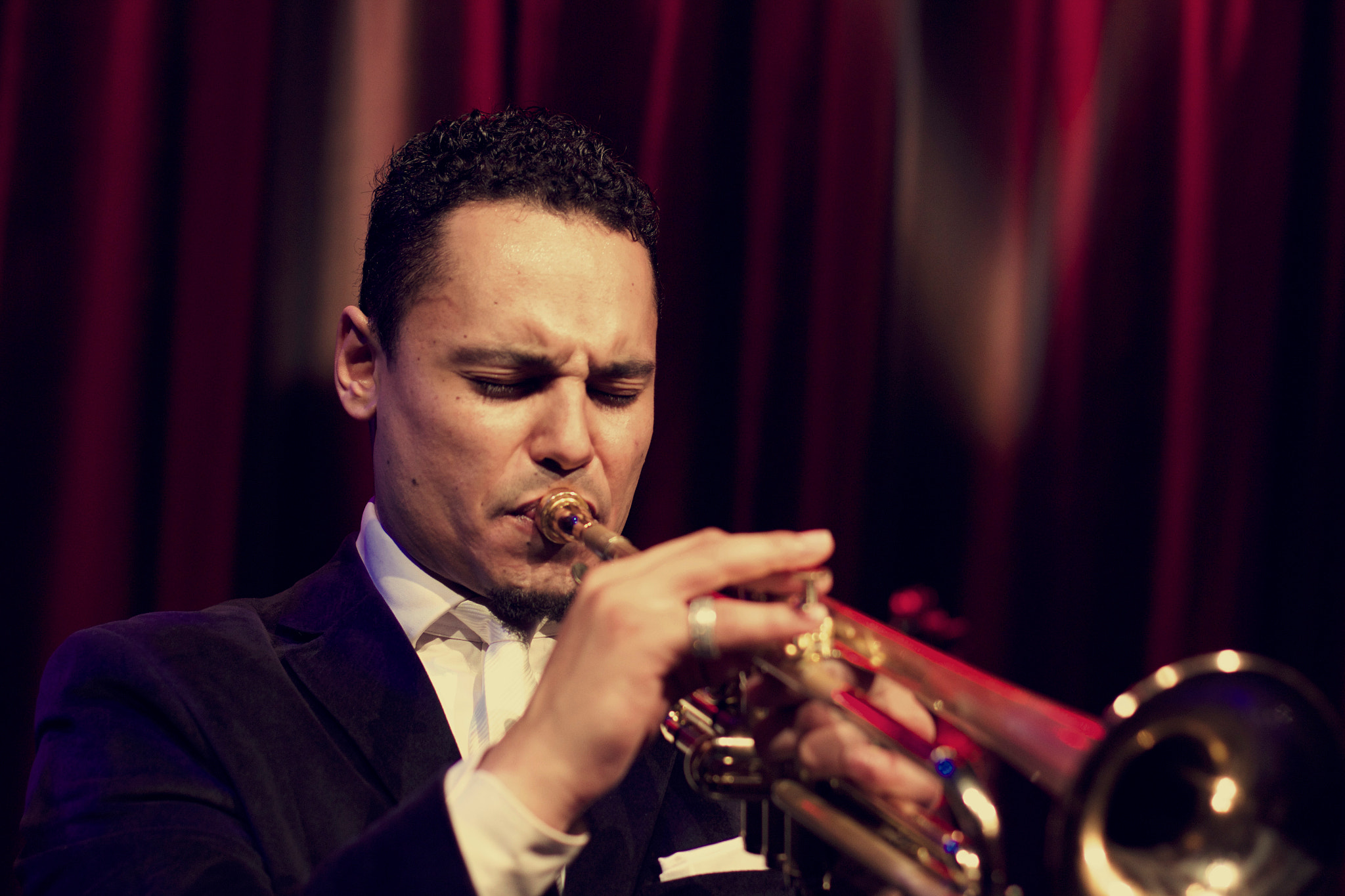 Jay Phelps Trumpet Player at Late Night Jazz Jam at the Hippodrome Casino, London