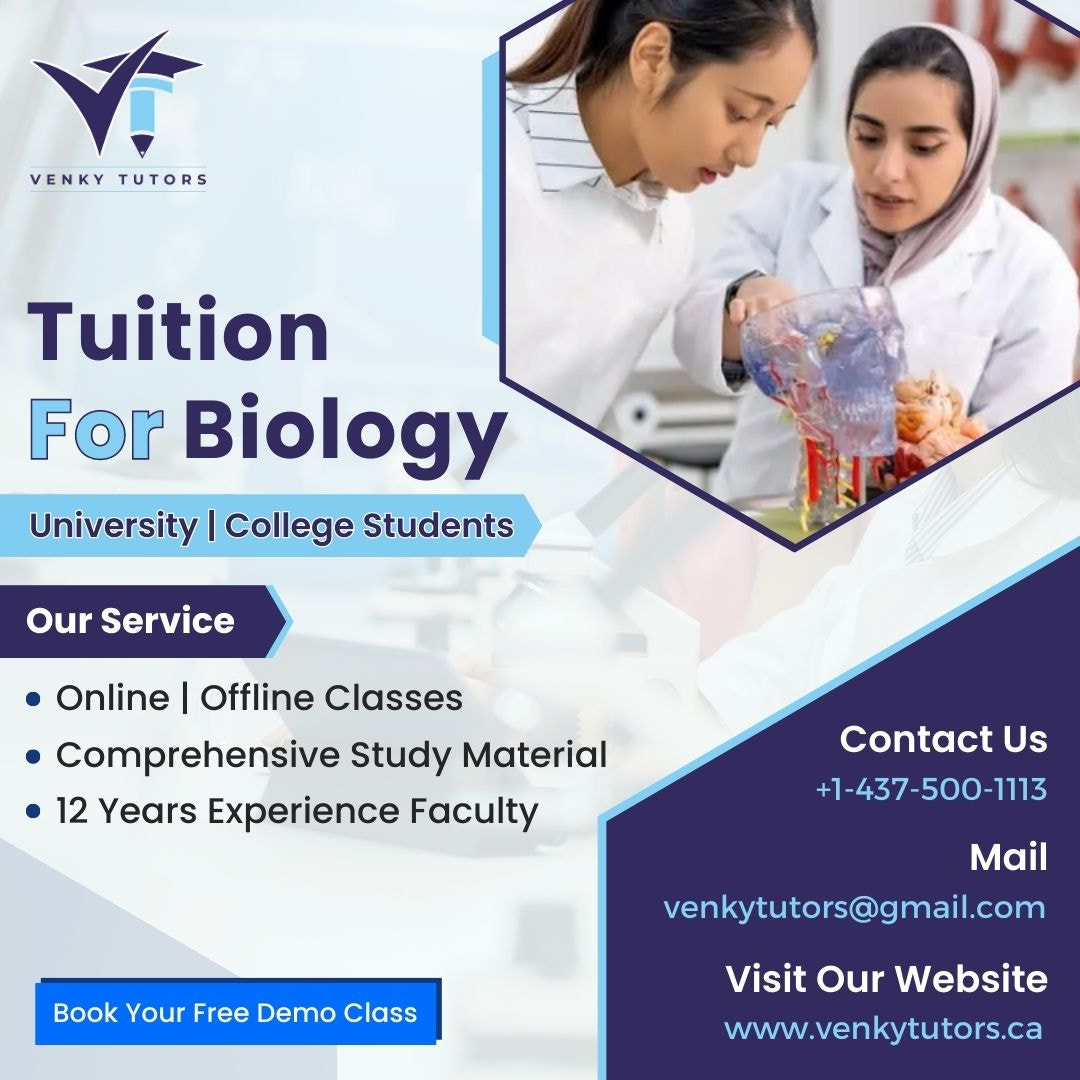 Math/Science Tutoring for K2 to 12 and Biology For University