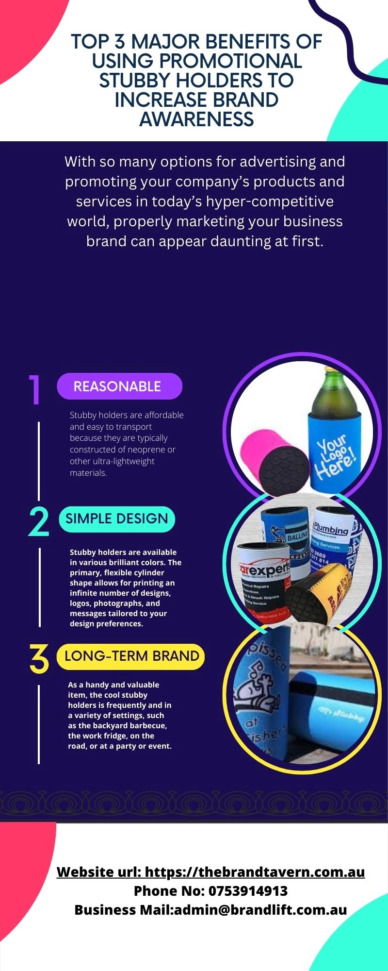 Major Benefits of Using Promotional Stubby Holders to Increase Brand Awareness