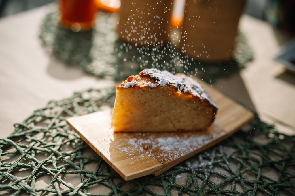 Close-up of cake on table by Olha Dobosh on 500px.com