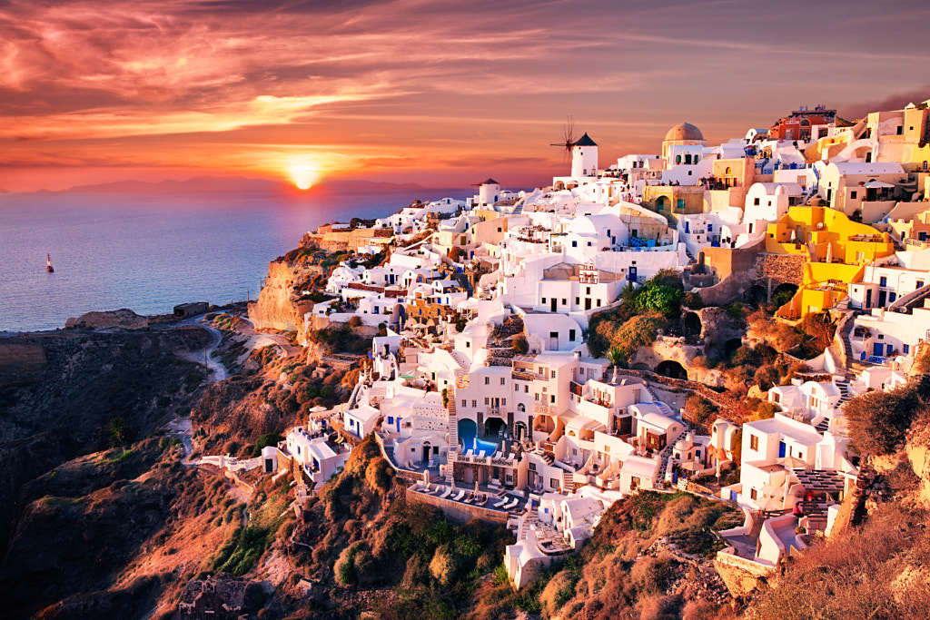 Dreamy Santorini by ?lhan Eroglu on 500px.com