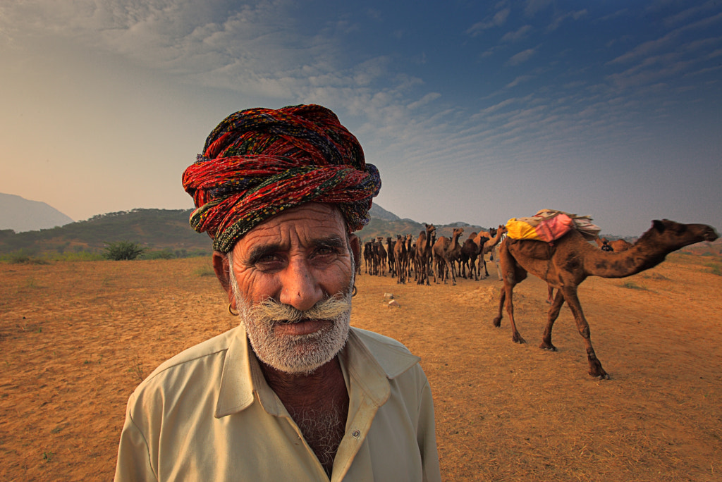 Photograph Camel trader by Atish Sen on 500px