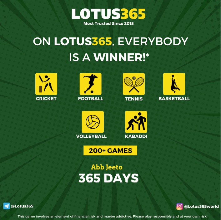 Lotus 365 — India's No.1 Cricket Betting Id Provider.