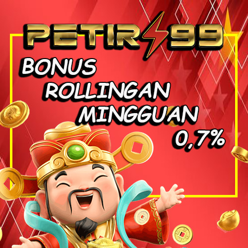 BONUS ROLLIMGAN MINGGUAN 0,7%