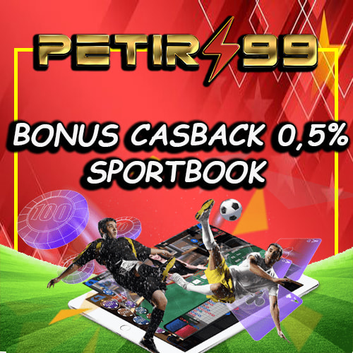 BONUS CASHBACK SPORTBOOK 5%